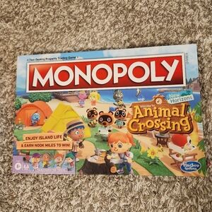 Monopoly Animal Crossing Board Game Limited Edition